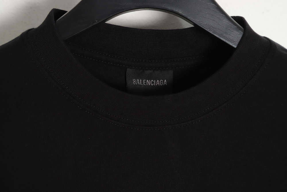 Balenciaga Balenciaga BLCG cursive letter printing short-sleeved T-shirt TSK1