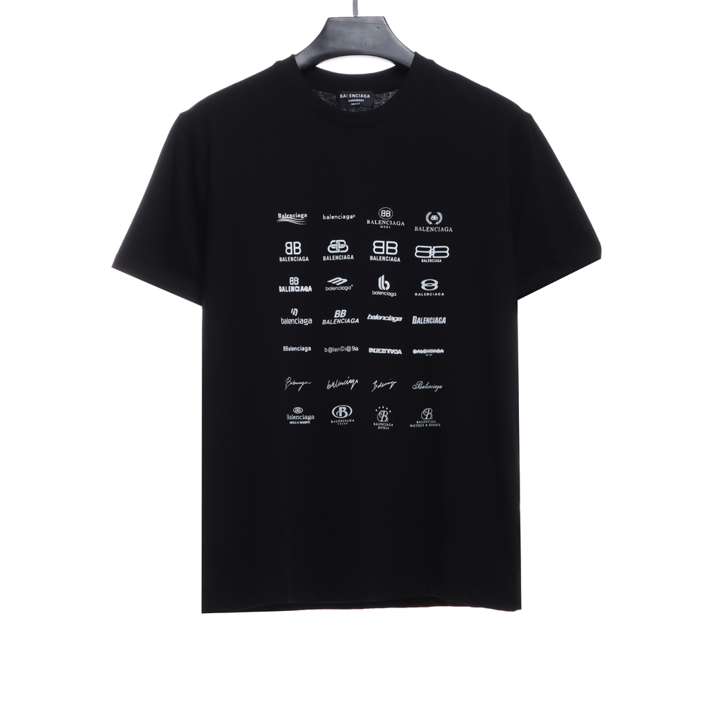 Balenciaga Manchu Classic Logo Short Sleeves