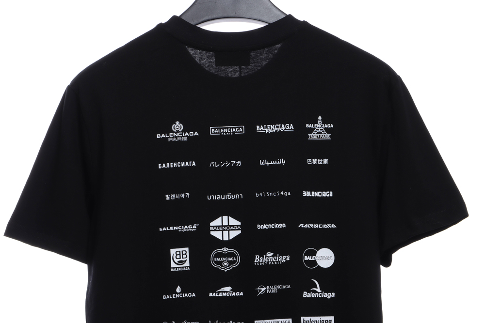 Balenciaga Manchu Classic Logo Short Sleeves