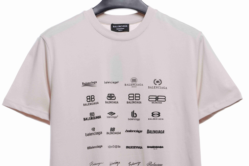 Balenciaga Manchu Classic Logo Short Sleeve TSK1