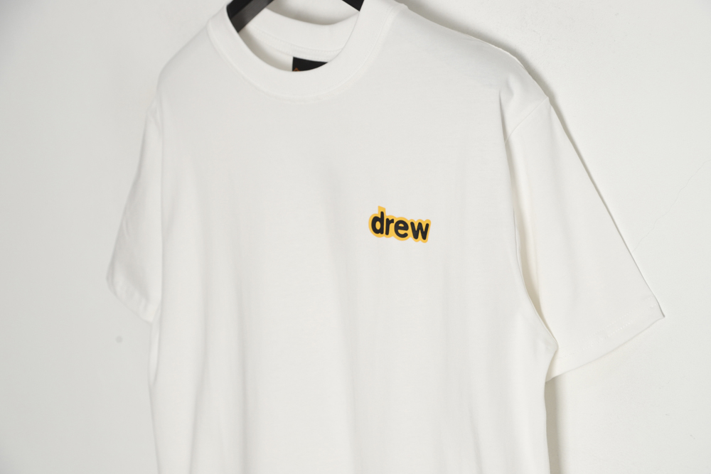Drew house smiley face balloon graffiti short sleeve T-shirt