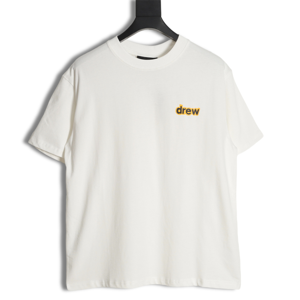 Drew house smiley face balloon graffiti short sleeve T-shirt