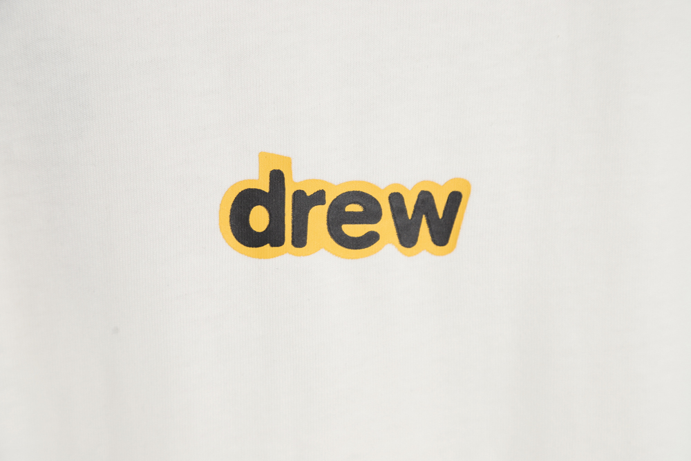 Drew house smiley face balloon graffiti short sleeve T-shirt