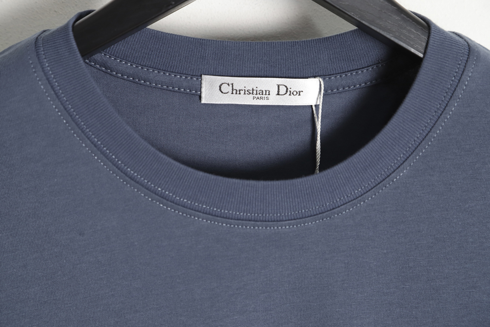 Dior Dior 23ss starry sky splash ink letter print short sleeve TSK1