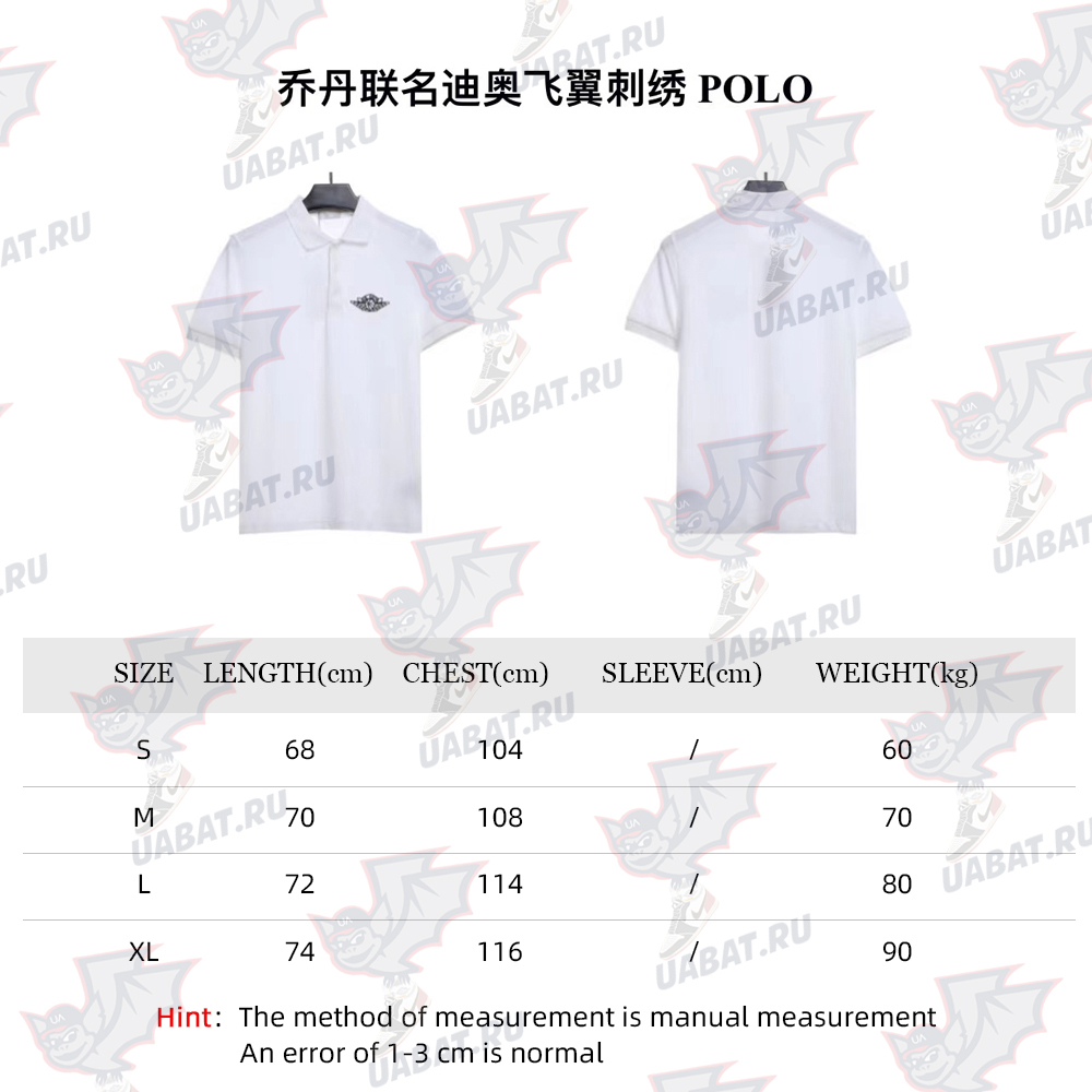 Jordan joint Dior flying wing embroidery POLOTSK1