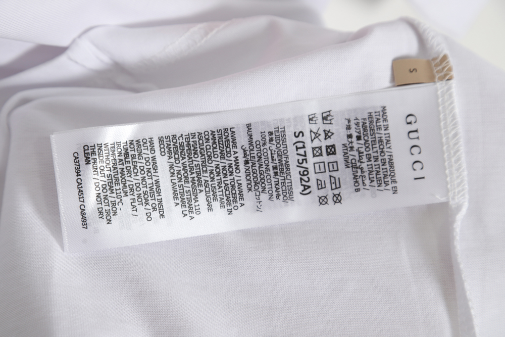 Gucci ski goggles print short sleeves