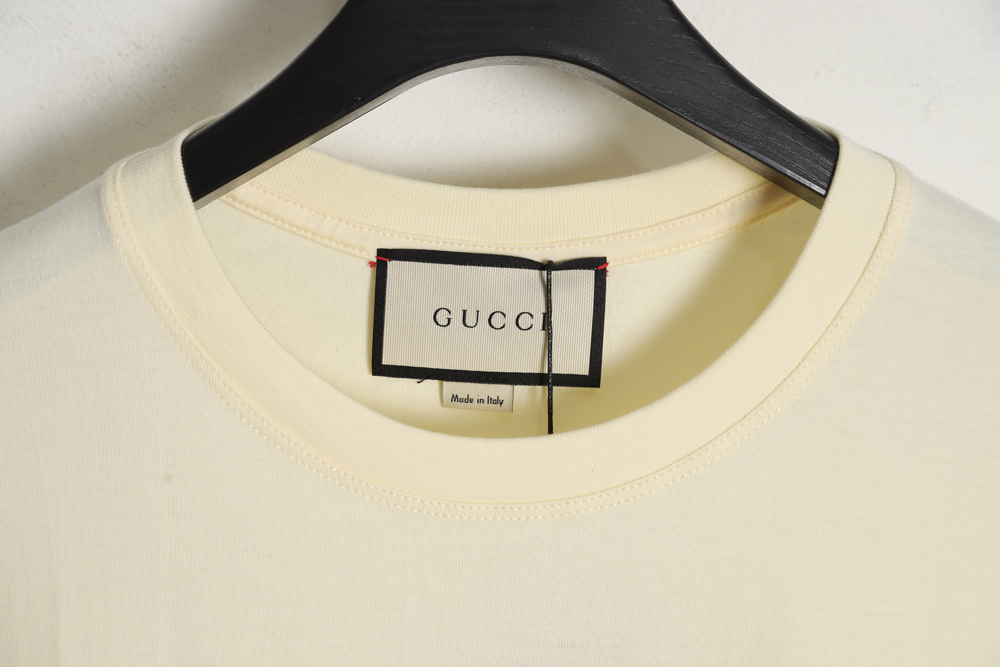 Gucci Gucci 23ss rabbit print short sleeves