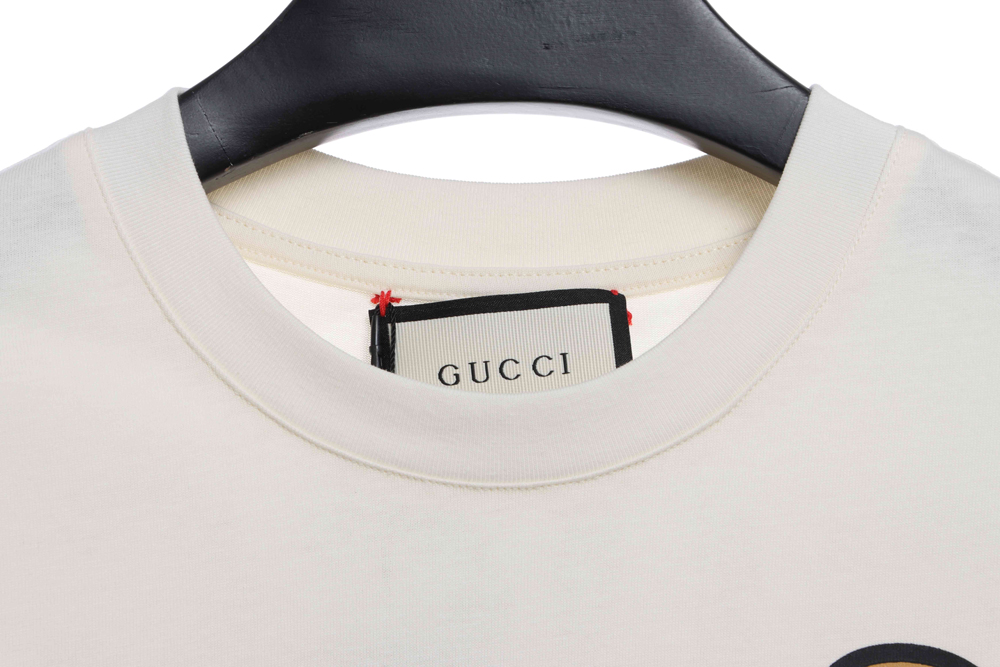 Gucci Kawaii Series Little Yellow Dog Print Short Sleeve TSK1