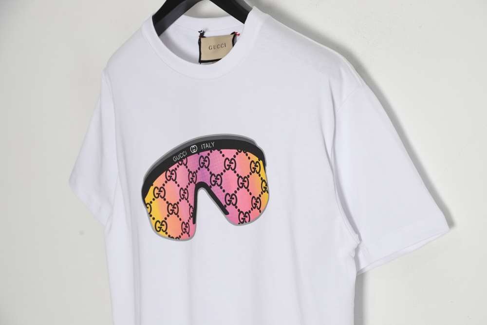 Gucci ski goggles print short sleeves