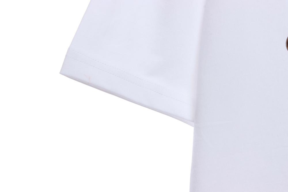 LV Cartoon Bugs Bunny Letter Print Short Sleeves