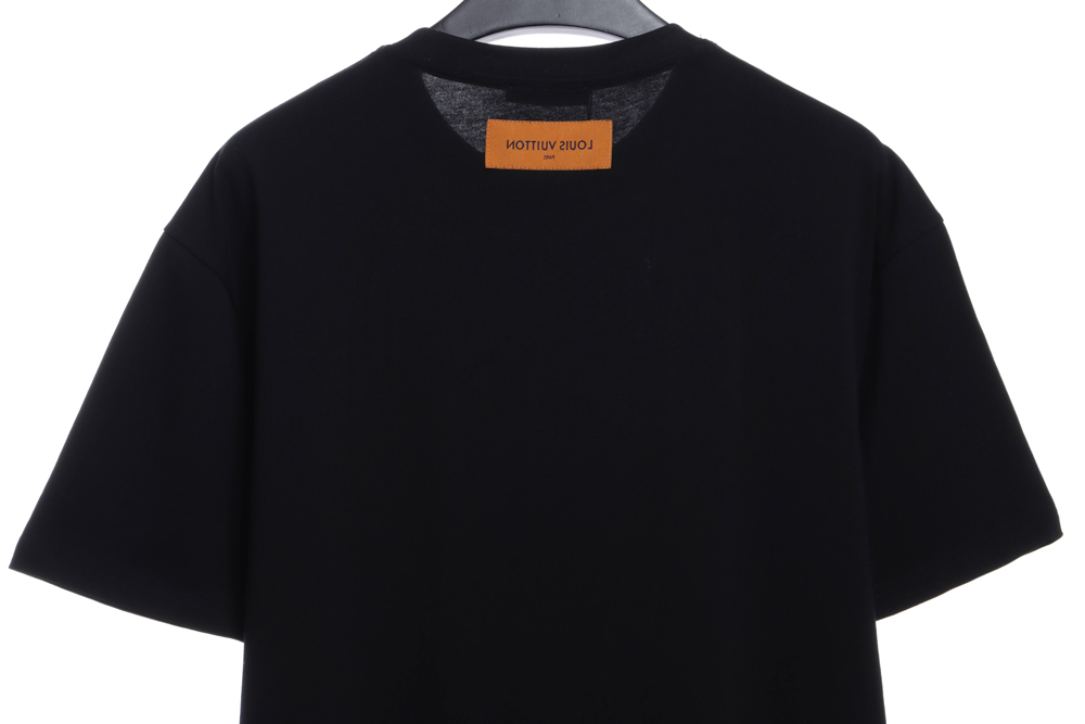 LV four-leaf clover cashew flower embroidery short sleeve TSK1