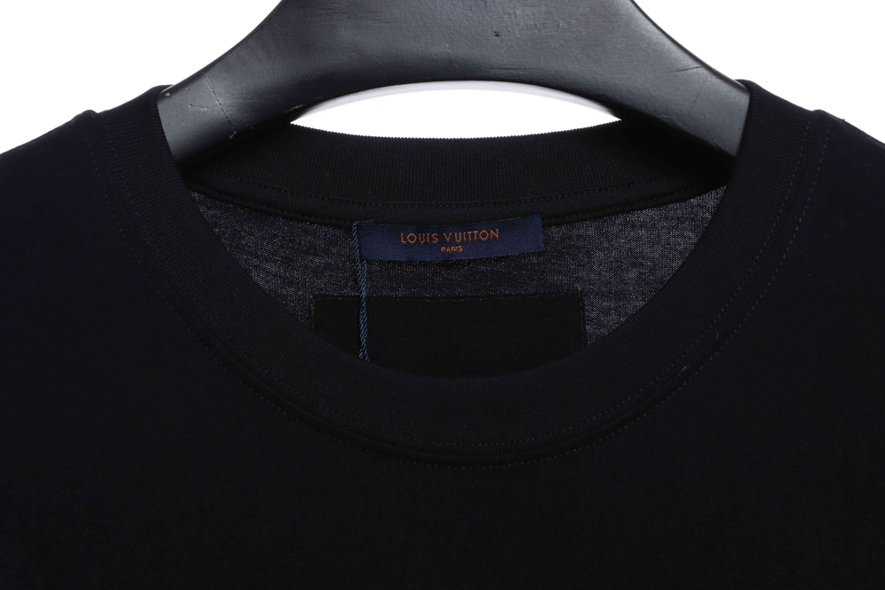 LV four-leaf clover cashew flower embroidery short sleeve TSK1
