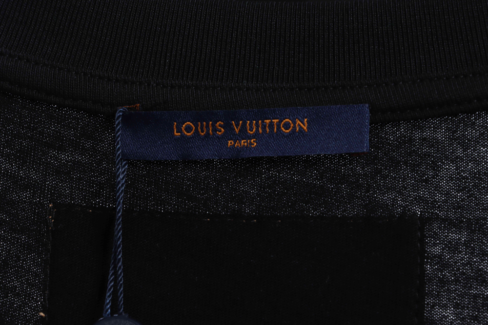 LV four-leaf clover cashew flower embroidery short sleeve TSK1