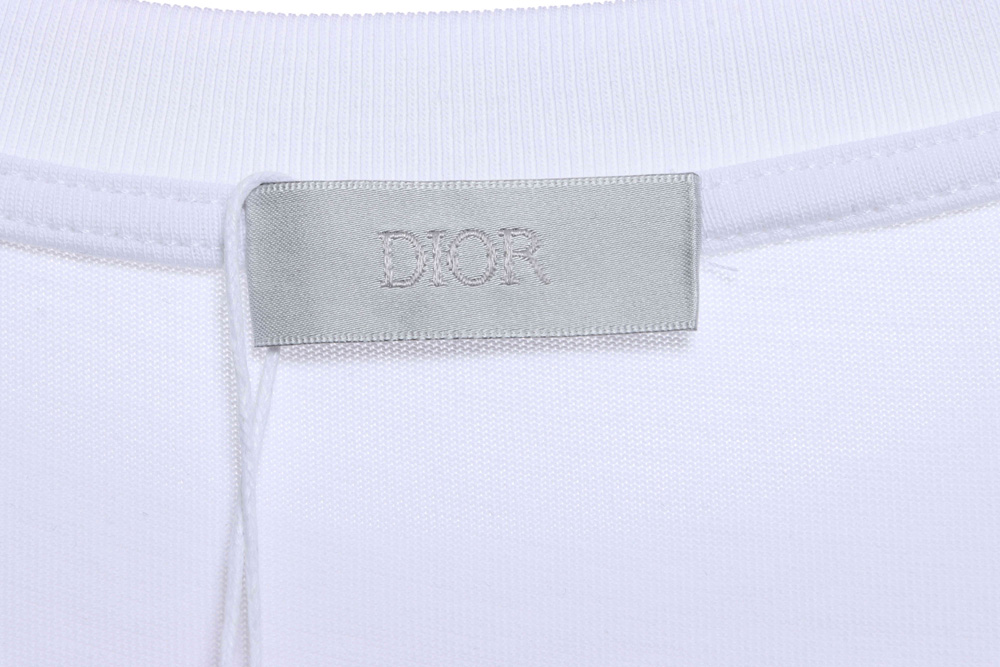 Dior rose logo embroidered short sleeves TSK1
