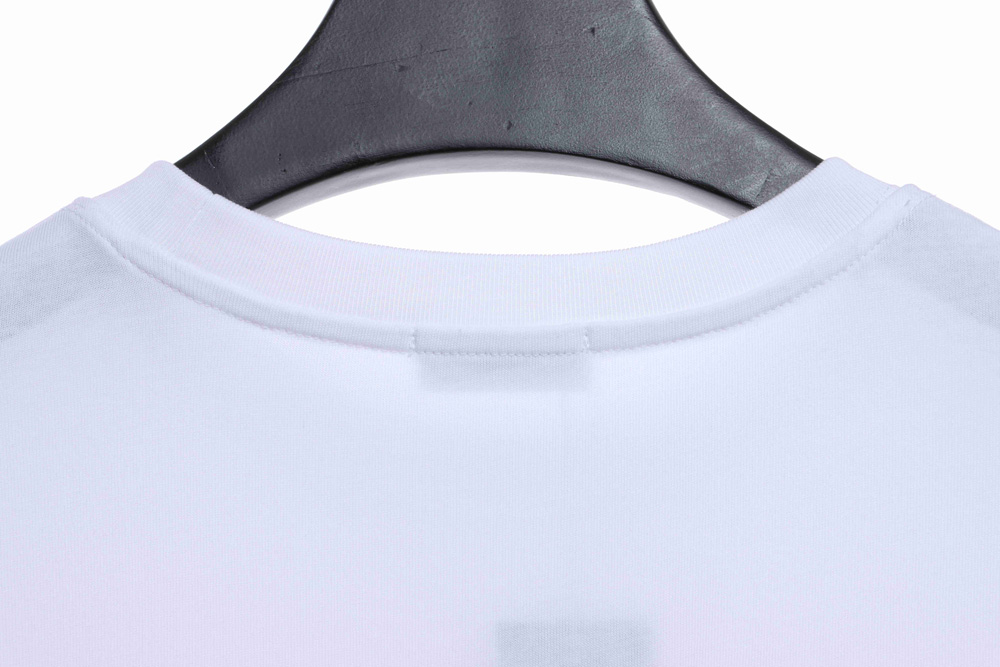 Dior rose logo embroidered short sleeves TSK1