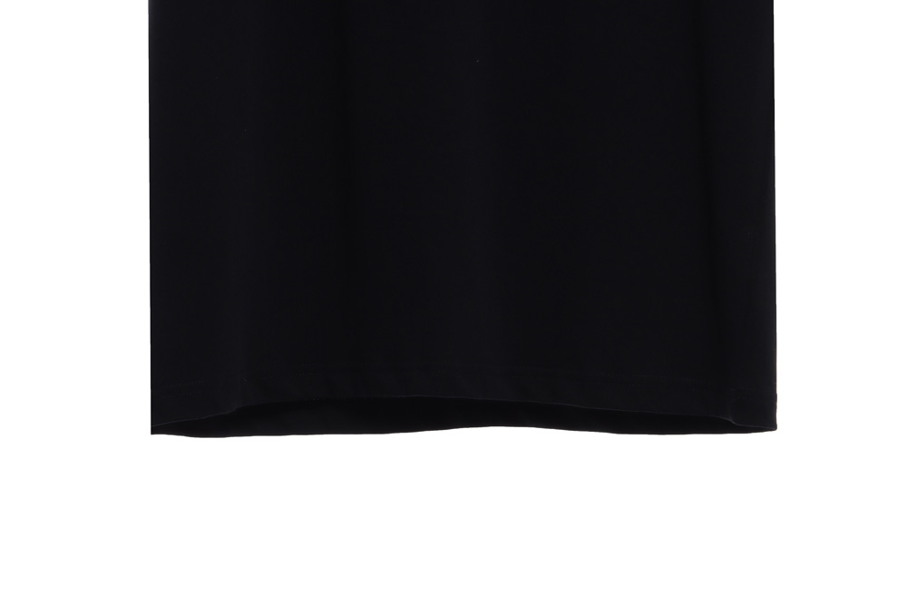 Dior rose logo embroidered short sleeves