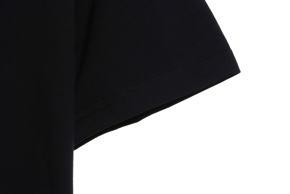 LV embossed short sleeves