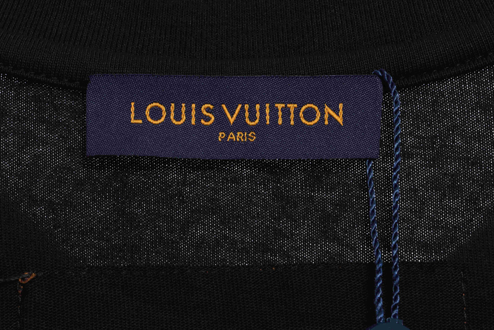 LV embossed short sleeves