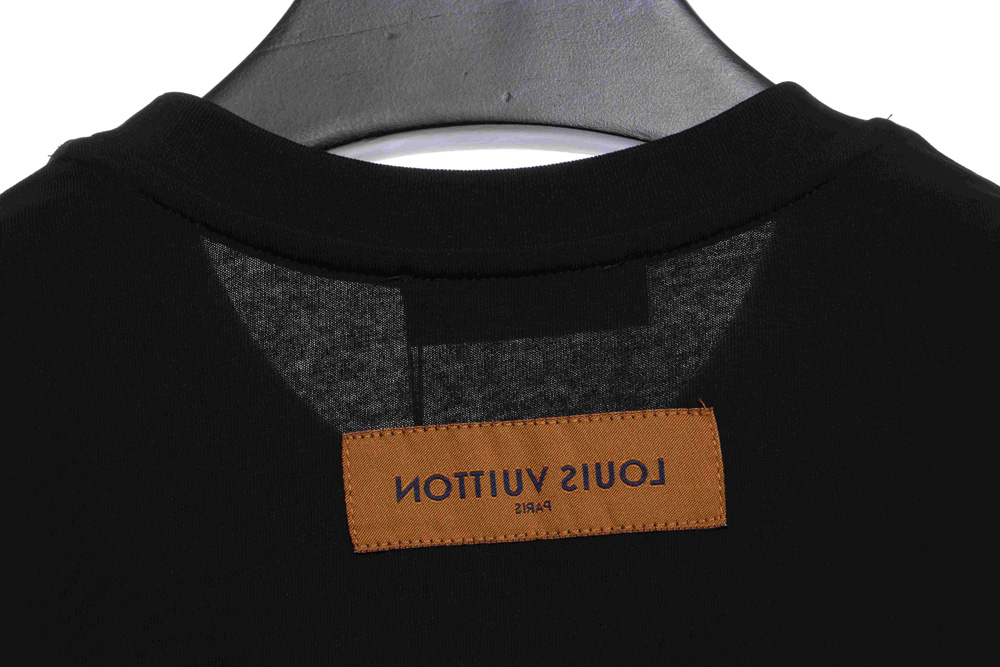 LV embossed short sleeves
