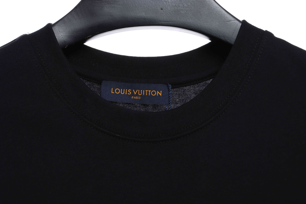 LV embossed short sleeves