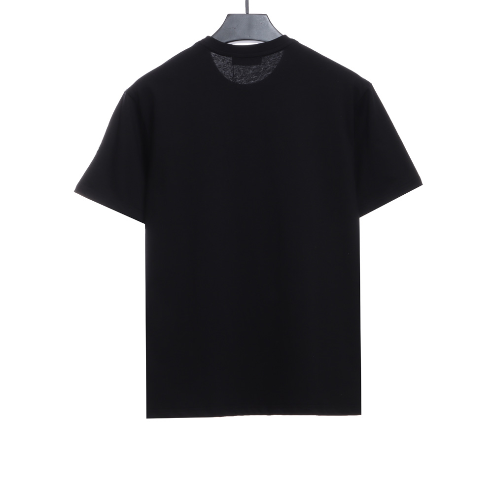 Mongolian Classic Embroidered Patch Logo Short Sleeves