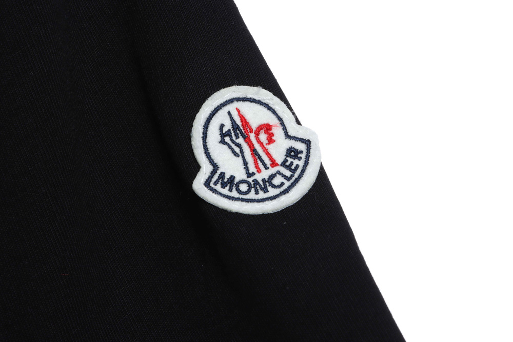 Mongolian Classic Embroidered Patch Logo Short Sleeves