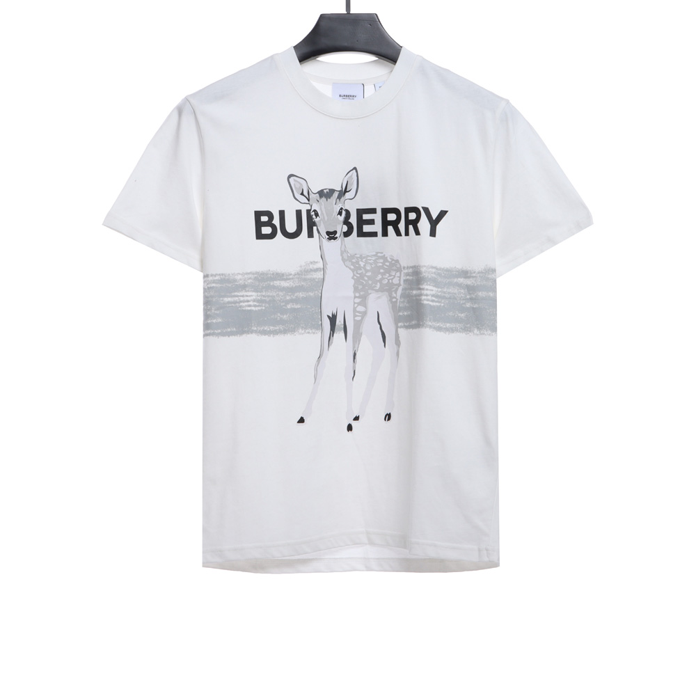 Burberry sika deer print short sleeves