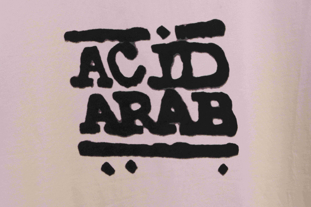 Paris alphabet print short sleeves