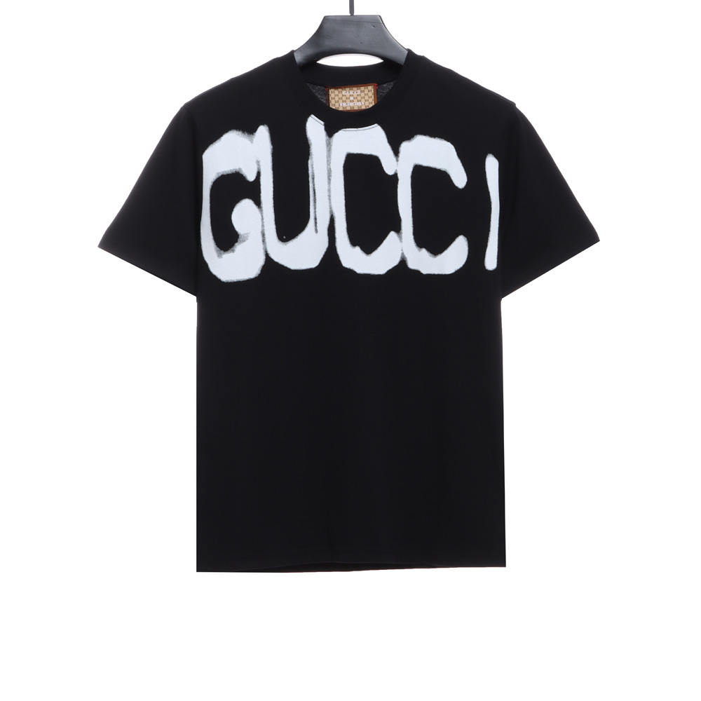 Gucci co-branded Balenciaga direct printing short-sleeved TSK2