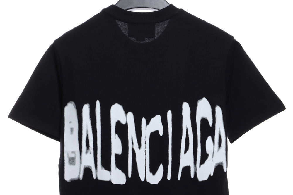 Gucci co-branded Balenciaga direct printing short-sleeved TSK2