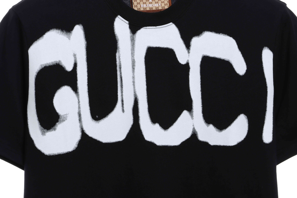Gucci co-branded Balenciaga direct printing short-sleeved TSK2