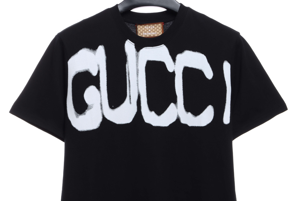 Gucci co-branded Balenciaga direct printing short-sleeved TSK2