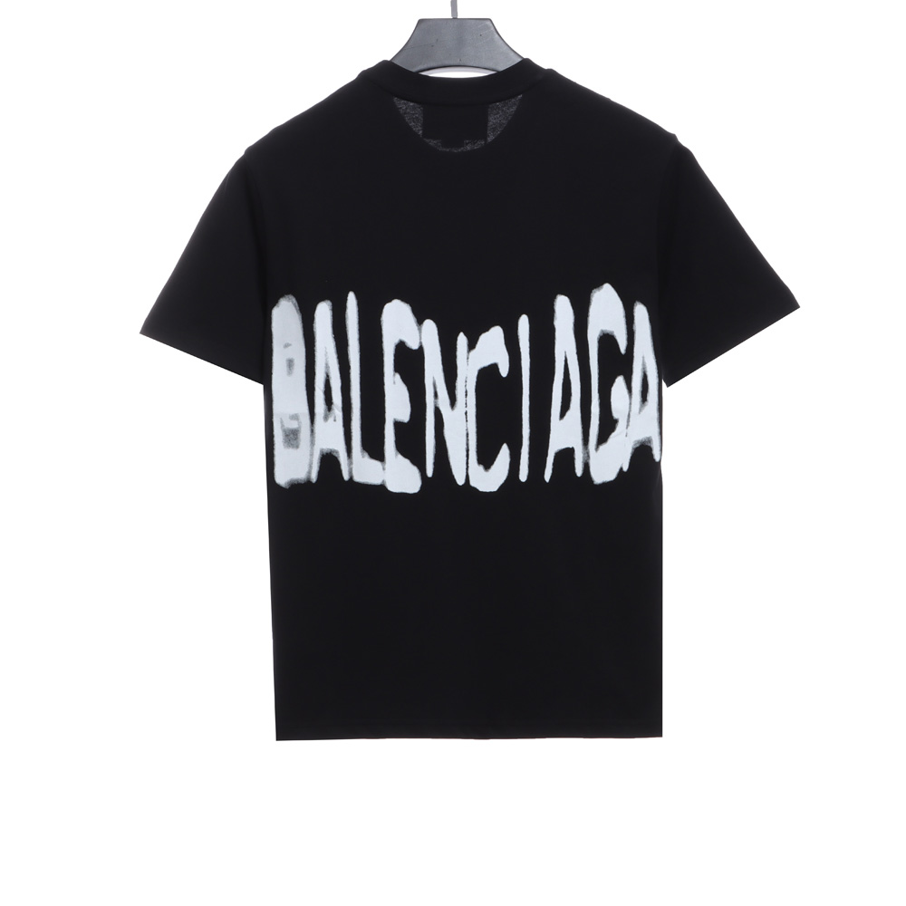 Gucci co-branded Balenciaga direct printing short-sleeved TSK2