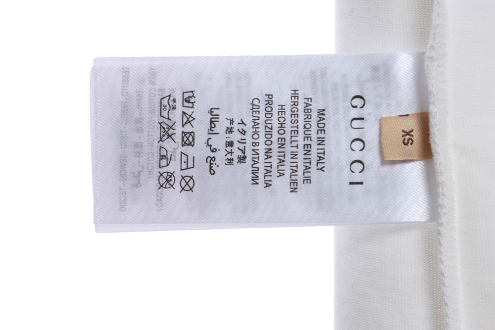 Gucci Co-branded Balenciaga Direct Injection Print Short Sleeves