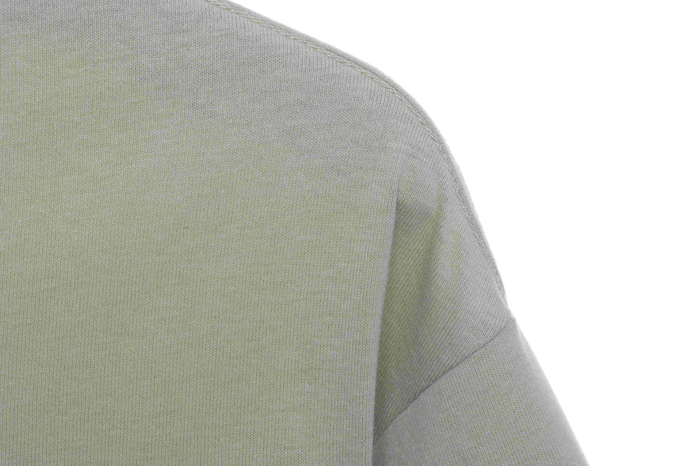 Double line 1977 series flocking short sleeve TSK1