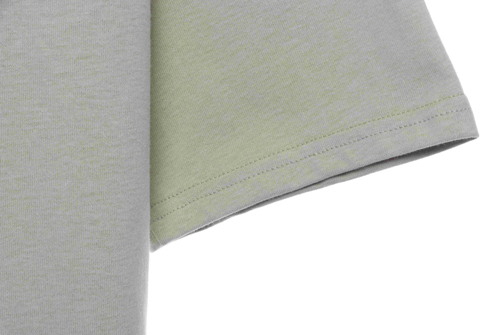 Double line 1977 series flocking short sleeve TSK1