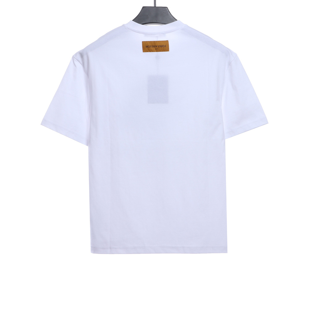 LV1854 series cartoon fox print short sleeve TSK2