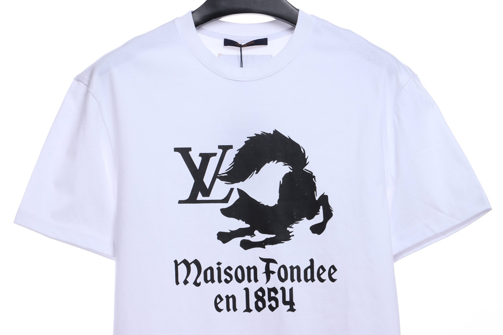 LV1854 series cartoon fox print short sleeve TSK2