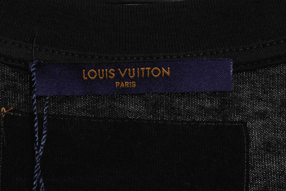 LV1854 series cartoon fox print short sleeves