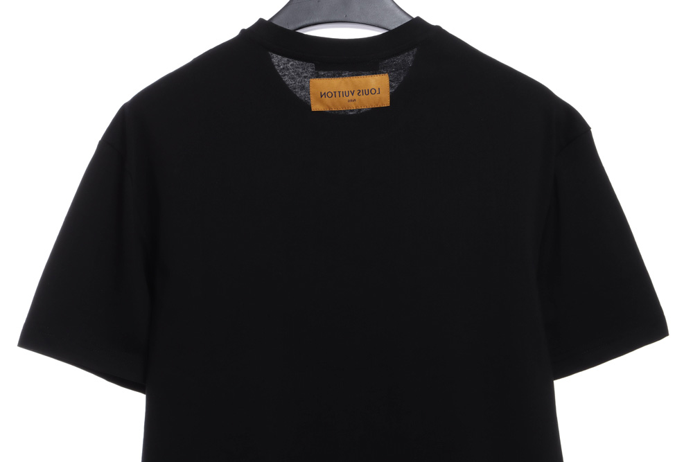 LV1854 series cartoon fox print short sleeves