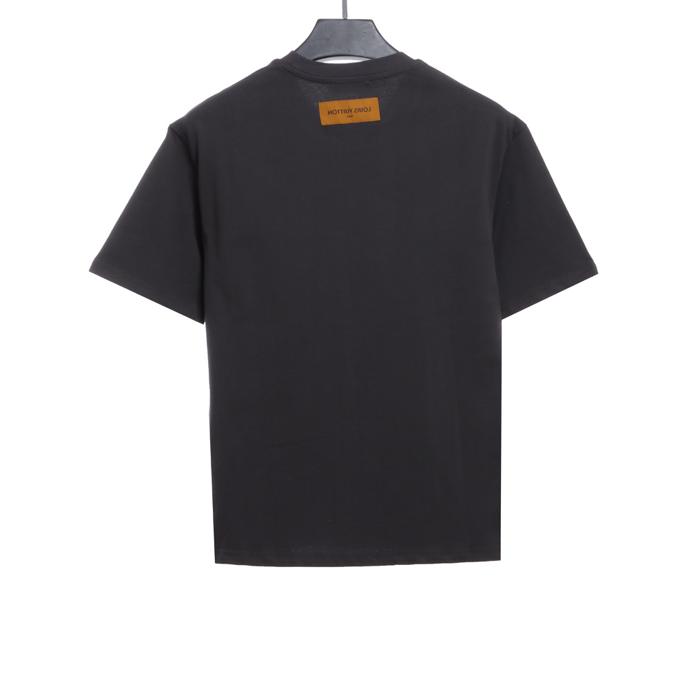 LV1854 series cartoon fox print short sleeve TSK1