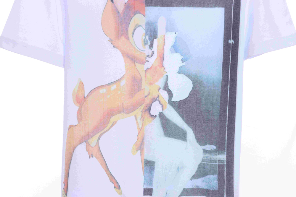 Givenchy colorful deer print short sleeves