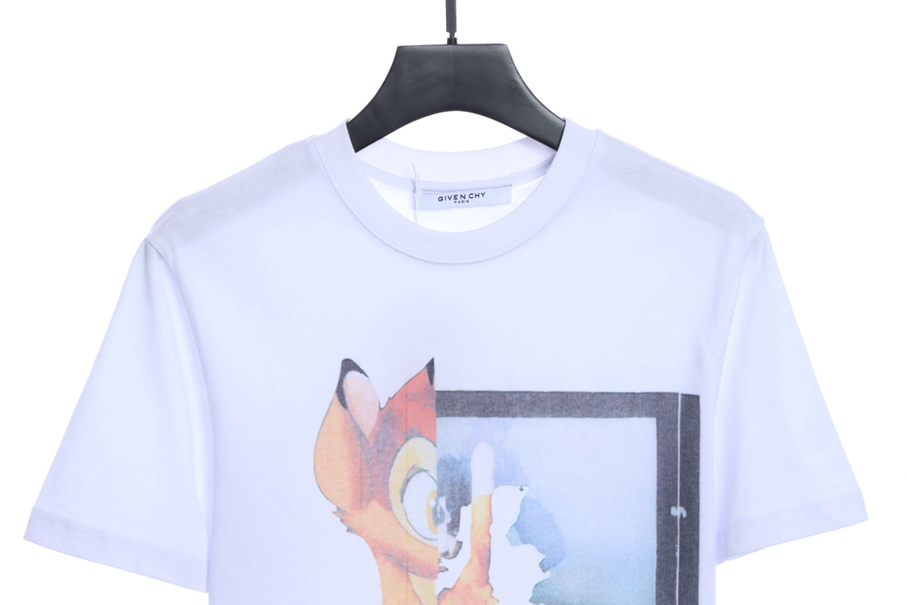 Givenchy colorful deer print short sleeves