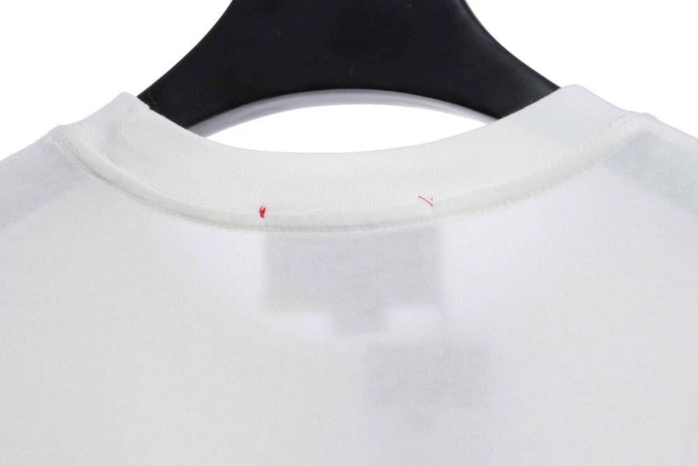 Gucci joint Balenciaga presbyopic letter short sleeve TSK1