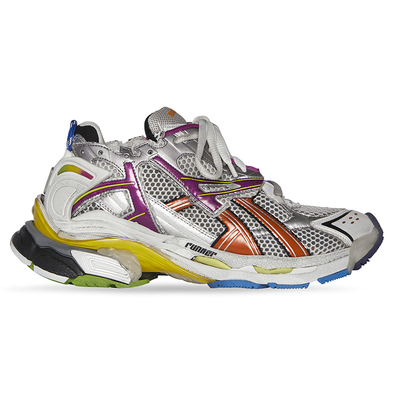 Balenciaga MEN'S RUNNER SNEAKER IN GREY