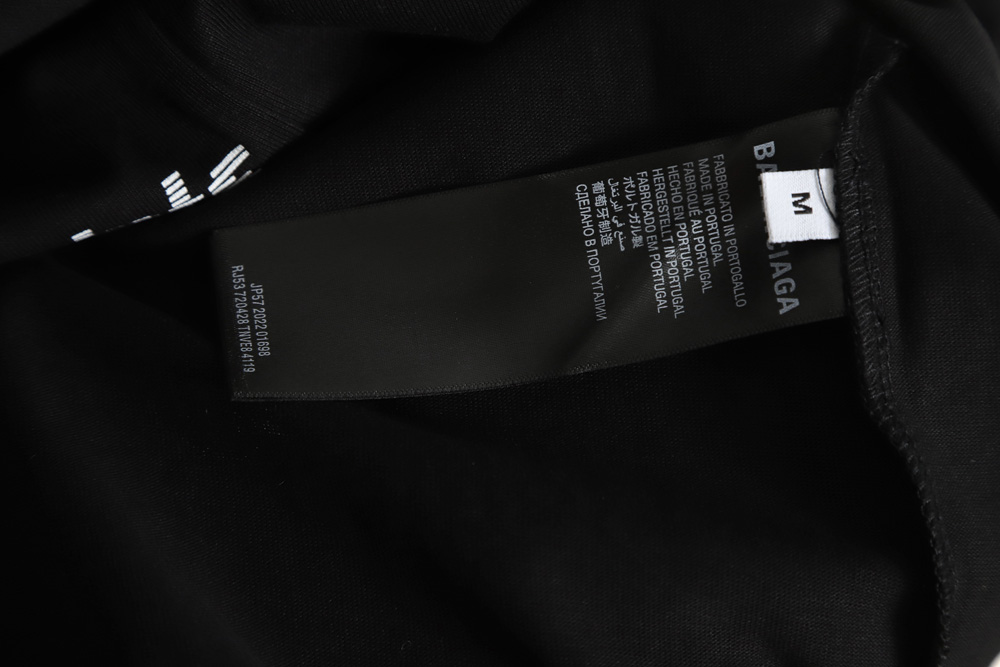Balenciaga Balenciaga barrage printing round neck short sleeve TSK1