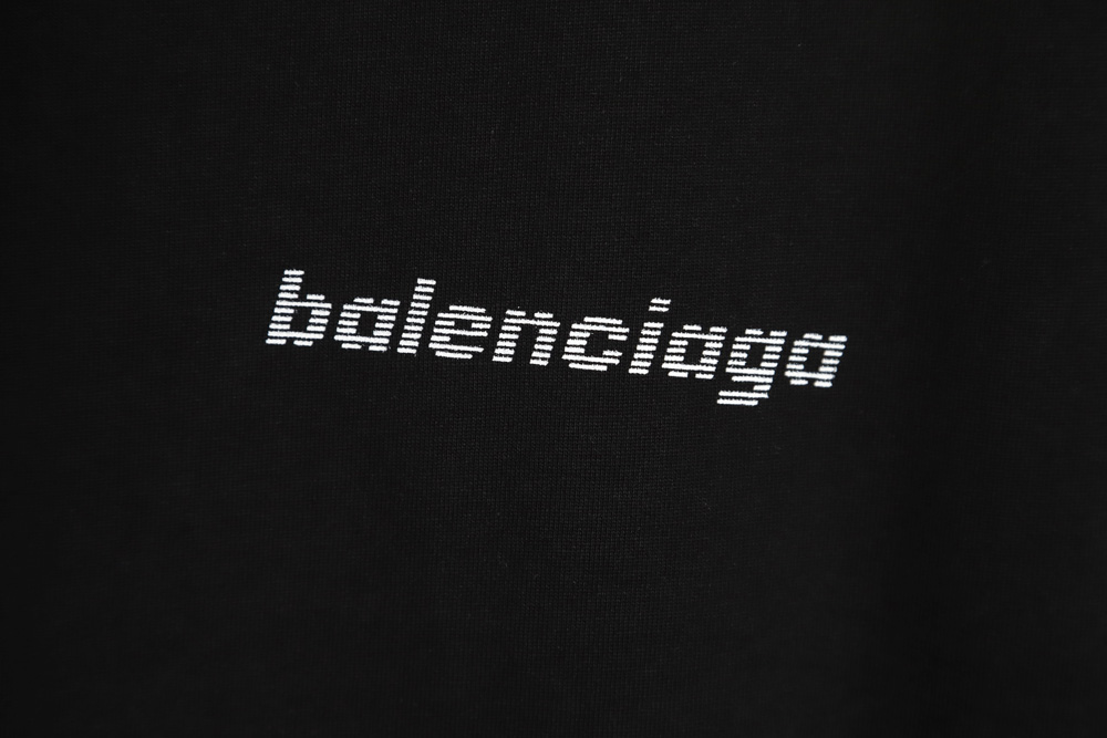 Balenciaga Balenciaga barrage printing round neck short sleeve TSK1