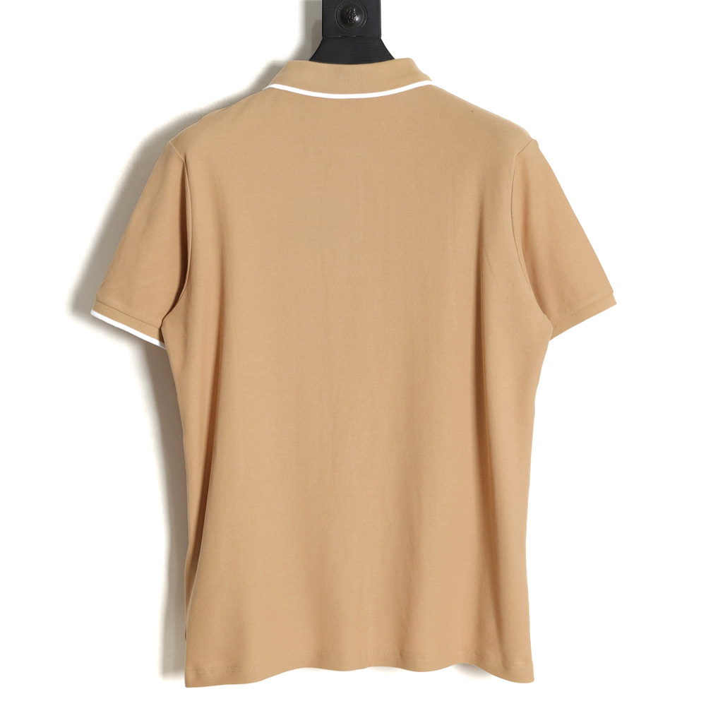 Burberry Burberry BBR 23SS towel embroidered circle short-sleeved polo shirt TSK1