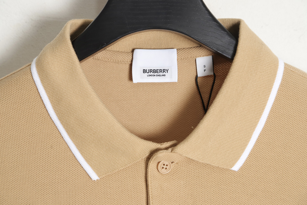 Burberry Burberry BBR 23SS towel embroidered circle short-sleeved polo shirt TSK1