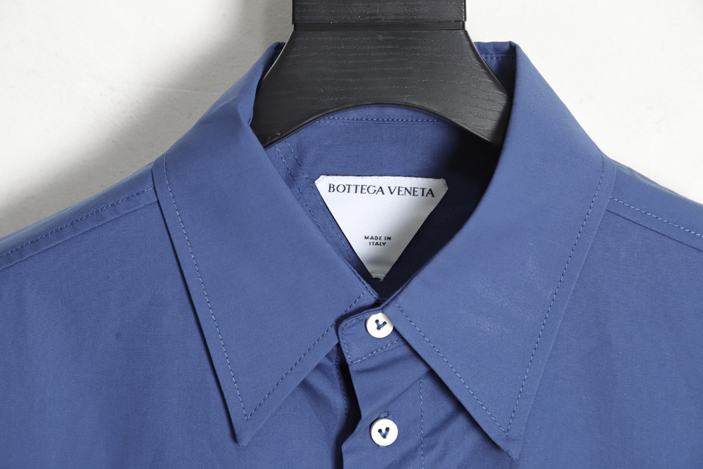 BOTTEGA VENETA BV 23SS side woven short-sleeved shirt TSK1